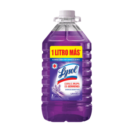 LIMPIA PISO MULTIUSO DESINFECTANTE LYSOL LAVANDA 5 LT