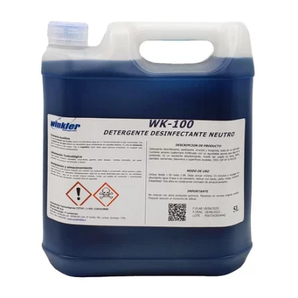 DESINFECTANTE DETERGENTE 5LT WK-100 CH