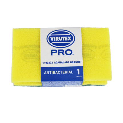 ESPONJA ACANALADA GRANDE 1 UNIDAD VIRUTEX