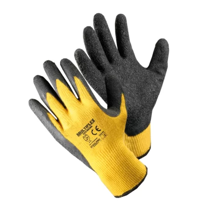 GUANTE MULTIFLEX MULTIPROPOSITO NEGRO AMARILLO