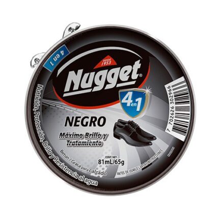 Betún Calzado Negro 65grs Nugget