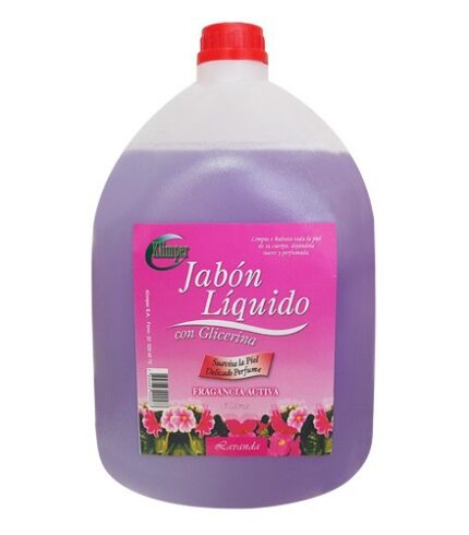 Jabón Líquido Glicerina 5 lts Klimper