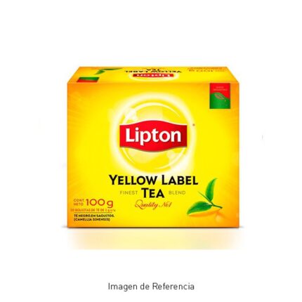 Te Yellow Label 100 Bolsitas Lipton