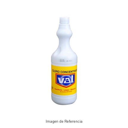 Cloro Concentrado Tradicional Al 5% 1Lt Val