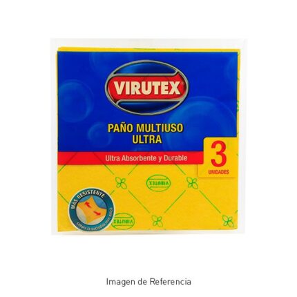 Paño Multiuso Ultra Pro 3 Unidades Virutex