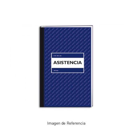 libro asistencia 200 hojas