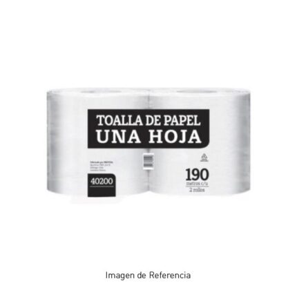 Toalla Papel Alto Metraje 190mts x2