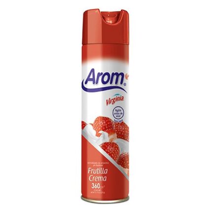 Desodorante Ambiental Frutilla Crema Arom 360 cc Virginia