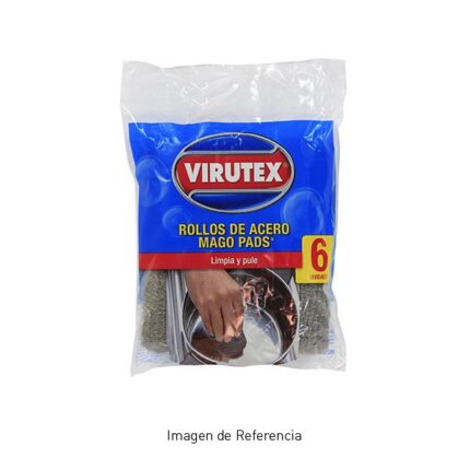 Virutilla Mago Pads sin Jabón x6 unidades Virutex