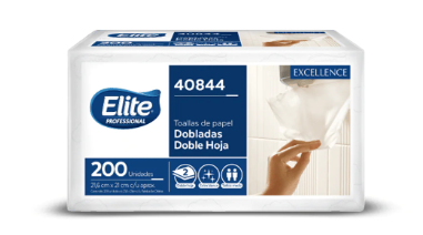 Toalla Papel Interfoliada Blanca 200 Hojas ELITE